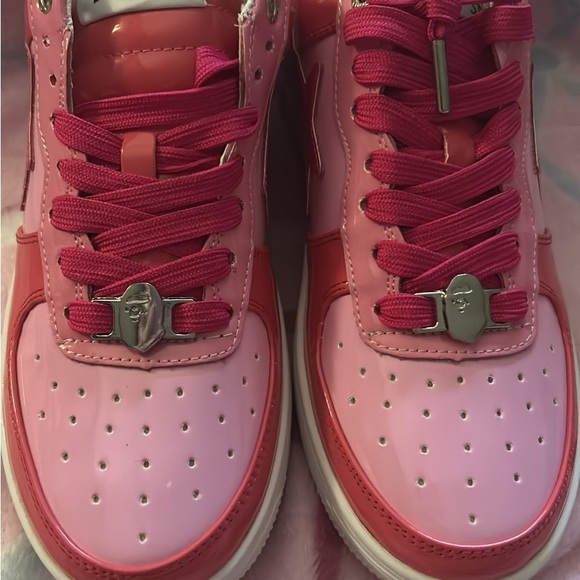 A Bathing Ape Sat Low Color Camo Pink